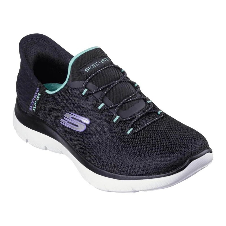 Skechers Schechers Slip-INSS Summit Shoes-Diamond Dream 150123-BKTQ nero