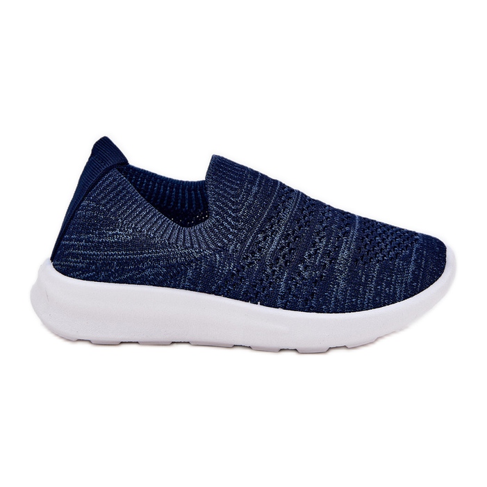 Scarpe sportive blu navy inserite per bambini