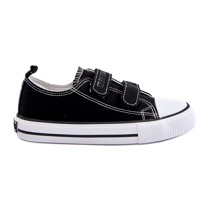 Scarpe da ginnastica con velcro per bambini Big Star OO374008 Nere nero