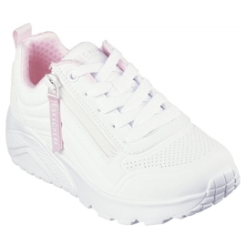 Skechers Schechers Uno Lite - Easy Zip 310387L WHT Scarpe bianca