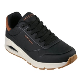 Skechers Schechers Uno adatto in onda 183004 blk scarpe nero