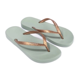 Ipanema Flip -flips Anatomica Tan FEM 81030 AG185 d'oro