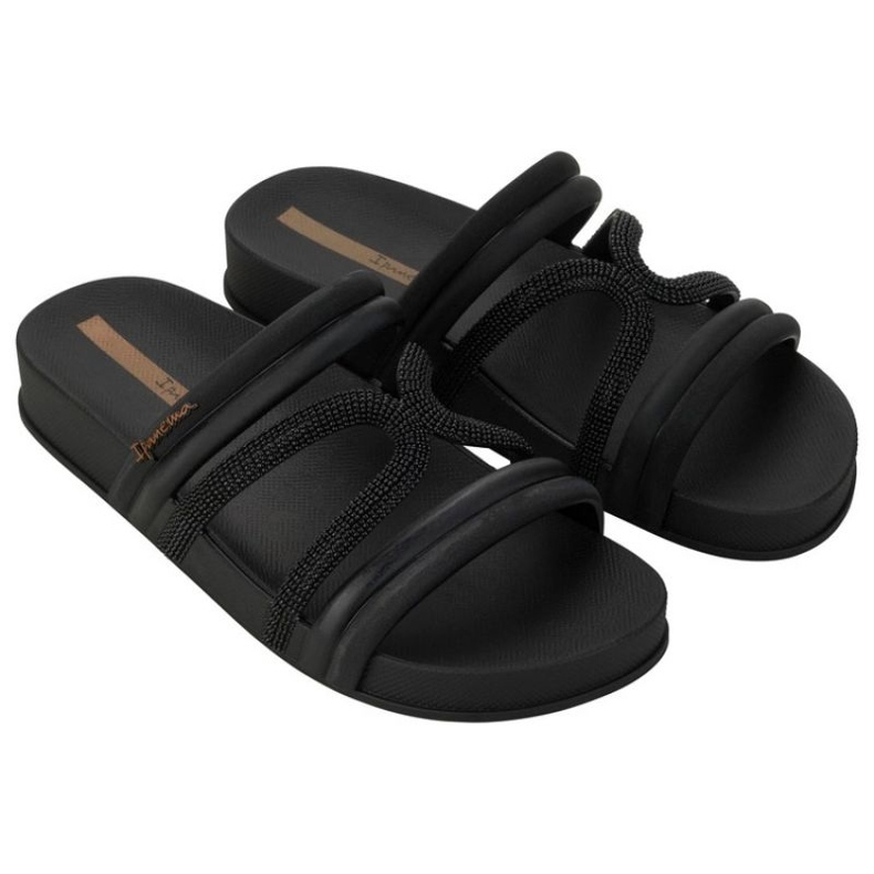 Slide ipanema 827262 BG087 Flip Flops nero