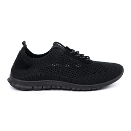 Scarpe sportive da donna Open Openwork Black nero