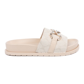 Seastar Flip di beige leggero con decorazione