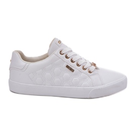 Sneaker femminili con Eco Leather Big Star RR274322 White bianco