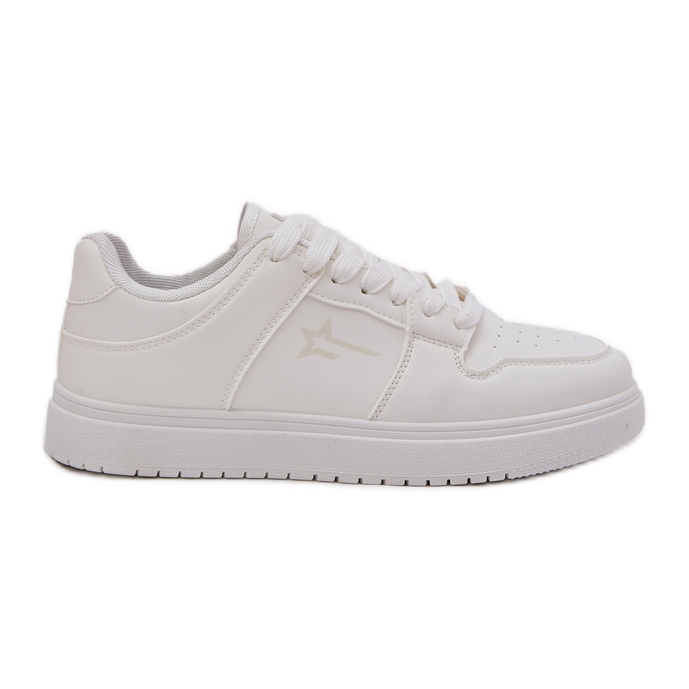 Sneaker da donna Big Star RR274A241 Sistema Hi-Poly White System bianca