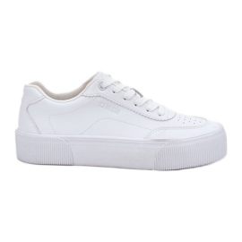 Big Star Sneakers in pelle eco bassa grande stella rr274303 bianco