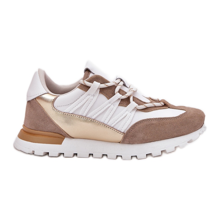 Scarpe da donna artiker 56c1738 beige-gold