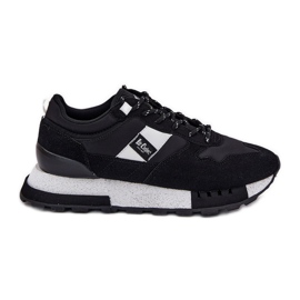 Sneaker maschili sulla piattaforma Lee Cooper LCJ-25-03-3378m nero