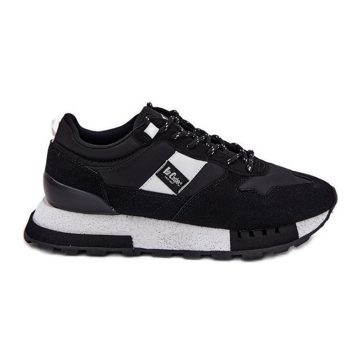 Sneaker maschili sulla piattaforma Lee Cooper LCJ-25-03-3378m nero
