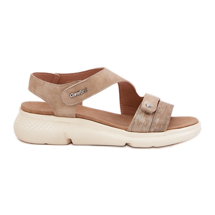 EVento Sandali da donna con zeppa Beige