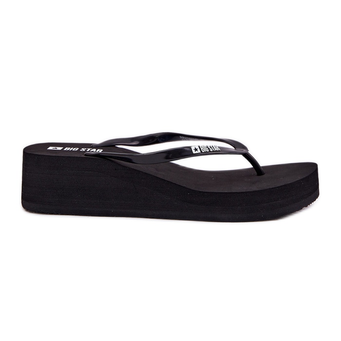 Flip -Flip -Flip sui zeppe Big Star RR274A549 Black nero
