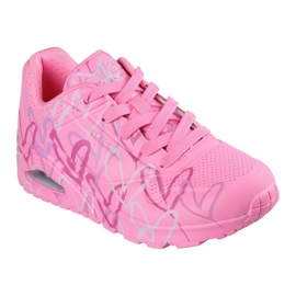 Skechers Schechers x Jgoldcrown Uno - Spenling the Love 155507 -Htpk Scarpe rosa