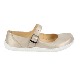 Barefoot Women's Ballerinas Olivier 1286 - Scarpe in pelle con fibbia dorata d'oro