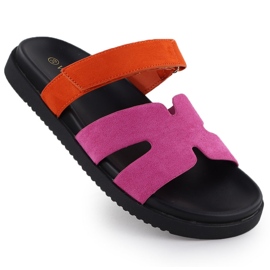 Flip da donna Flip Pink Orange Vinceza 17401 rosa