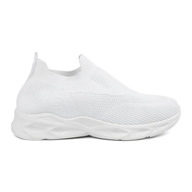 Scarpe sportive femminili in bianco