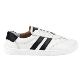 Scarpe in pelle da donna joker blackorwhite bianco - sneaker minimaliste Olivier