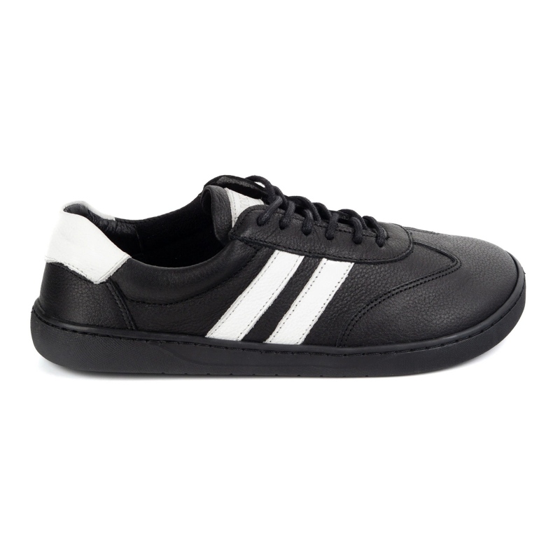 Scarpe in pelle da donna joker blackorwhite nero - sneaker minimaliste Olivier