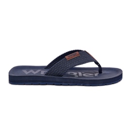 Flip maschile -flip Wrangler Zane Flipflop Uomini Low 20251044.24h Blu Navy