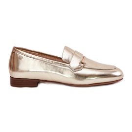 Scarpe in pelle da donna Maciejka K6809-25 Zlotys d'oro