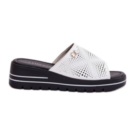 Flip in pelle femminile Flip Vinceza 41477 Bianco