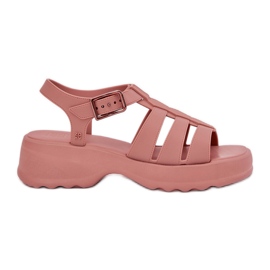 Sandali femminili fragranti Zaxy RR285116 Posa sporca rosa