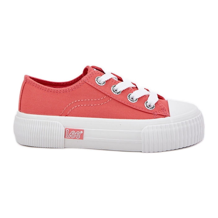 Sneaker giovanili per bambini Lee Isla C Low 50251058 Coral arancia