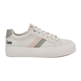 Sneaker da donna Lee Layla Donne Low 50251003 White esteso bianco