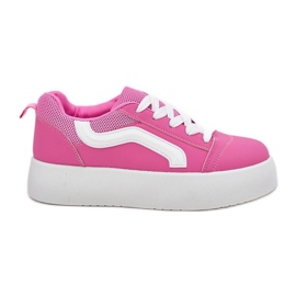 Inna Sneaker femminili sulla piattaforma Fuchsia rosa