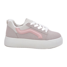 Inna Sneakers con plateau da donna Grigie grigio