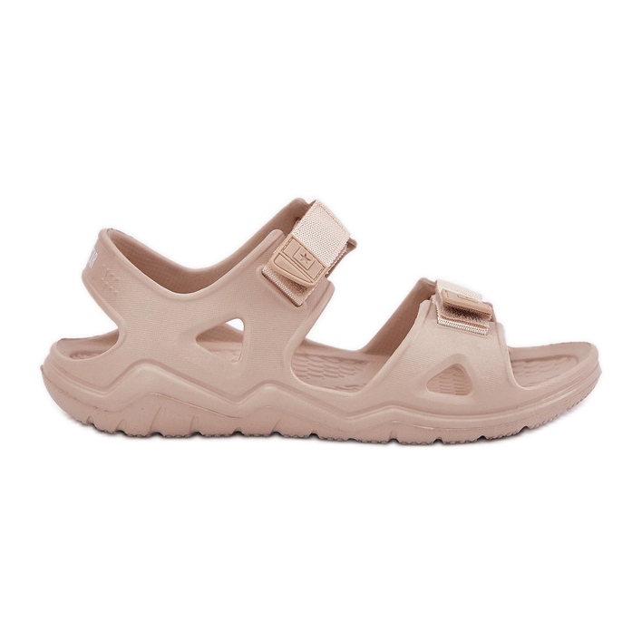 Sandali in schiuma femminile sulla piattaforma Big Star RR274A515 beige