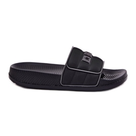 Big Star's Big Star RR174A043 Black Flip -Flops nero