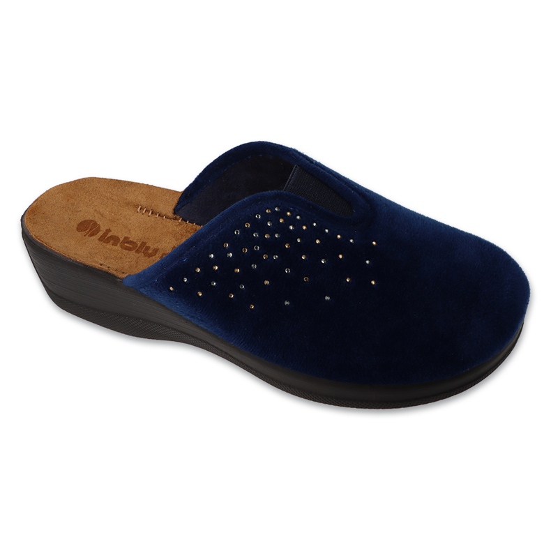 INSERT INLEGGIO DELLA SCHEDERE DELLE DONNE INBLU 155d164 blu navy con strass
