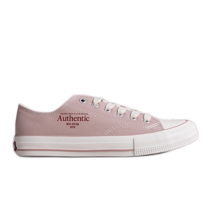 Scarpe da ginnastica da donna Big Star NN274239 Rosa