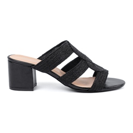 Shelvt Black -High -Flip neri a ruota alta nero