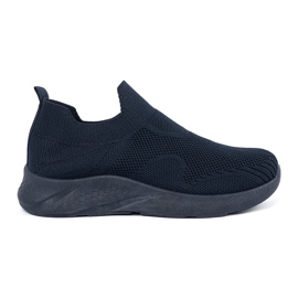 Shelvt Scarpe sportive scorrevoli blu navy femminile