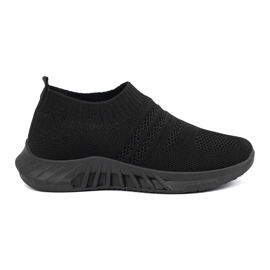 Shelvt Scarpe sportive nere scorrevoli delle donne nero