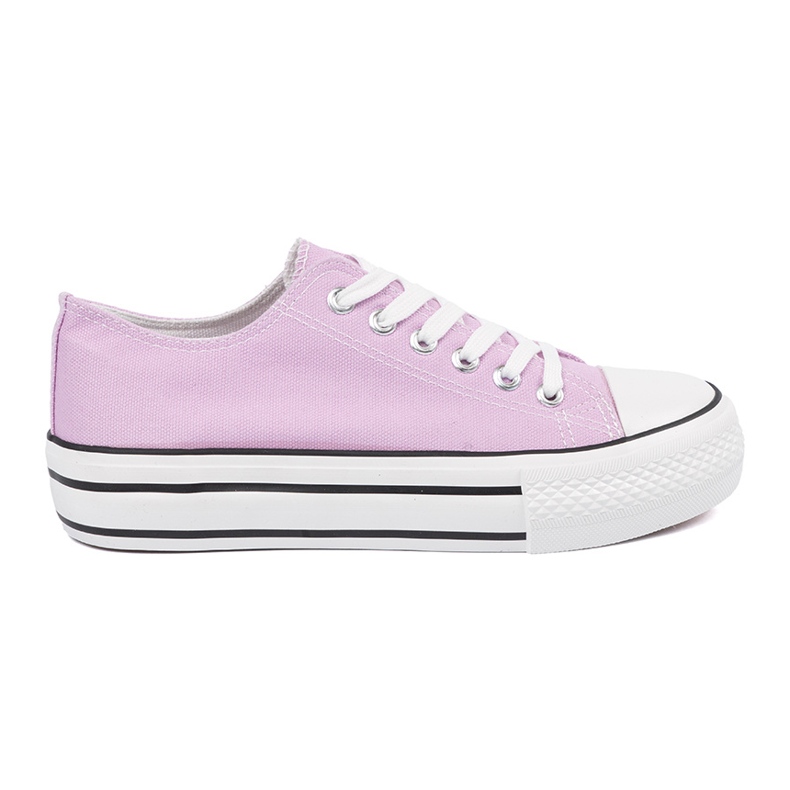 Shelvt Sneaker da donna rosa sulla piattaforma