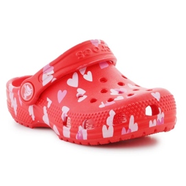 Crocs classic vday clog t 209755-6zr infradito rosso