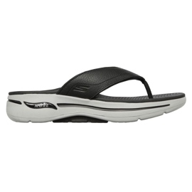 Skechers Schechers giapponesi Go Walk Arch Fit San 229022-Bkgy nero