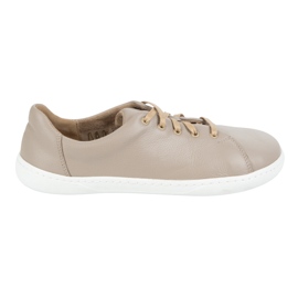 WASAK Scarpe in pelle minimalista di Barefoot Women 0771W beige