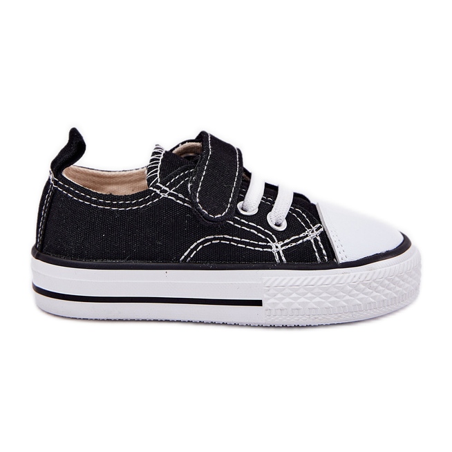 Inna Sneaker per bambini in velcro nero