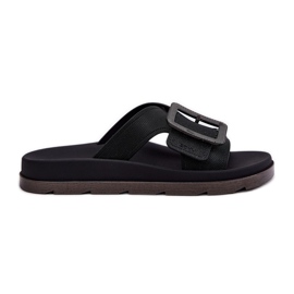 Flip da donna profumata con una fibbia decorativa Zaxy RR285078 Nero