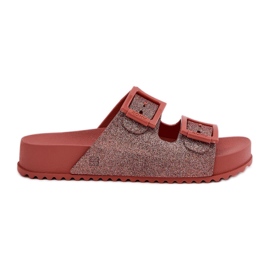 Flip da donna profumata con glitter e fibbie Zaxy RR285025 Posa sporca rosa