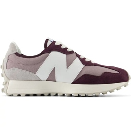 Scarpe sportive femminili New Balance 327 Sneaker in pelle scamosciata viola (U327CF)