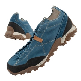 Scarpe da trekking da uomo Aku Nativa Canvas [646 016] blu