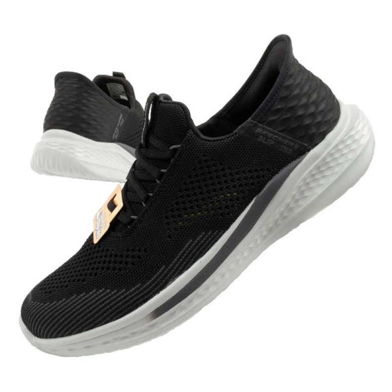 Skechers Schechers Slade Slip -ins 210810/BLK Scarpe nero