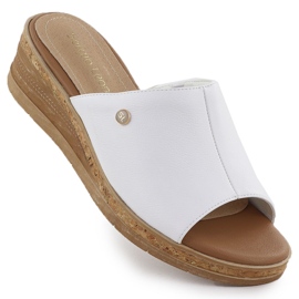 Flip da donna sul White Wedge Sergio Leone KL-191 bianca