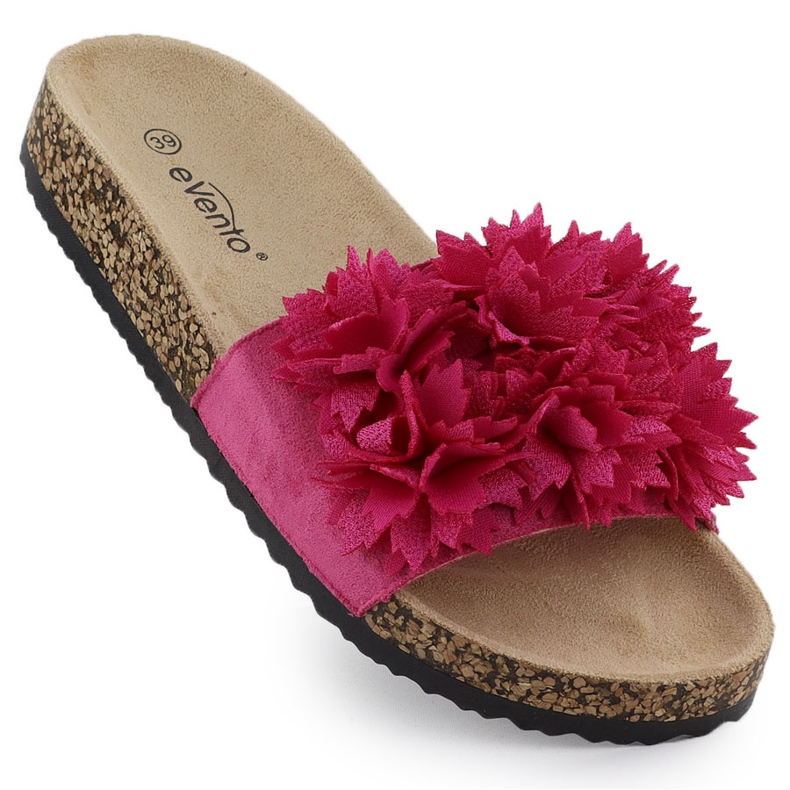 Infradito da donna con fiori rosa evento 8319